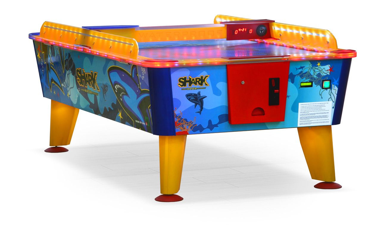 Всепогодный аэрохоккей «Shark» 8 ф (238 х 128 х 83 см, цветной, купюроприемник/жетоноприемник)
Всепогодный аэрохоккей «Shark» 8 ф (238 х 128 х 83 см, цветной, купюроприемник/жетоноприемник)
