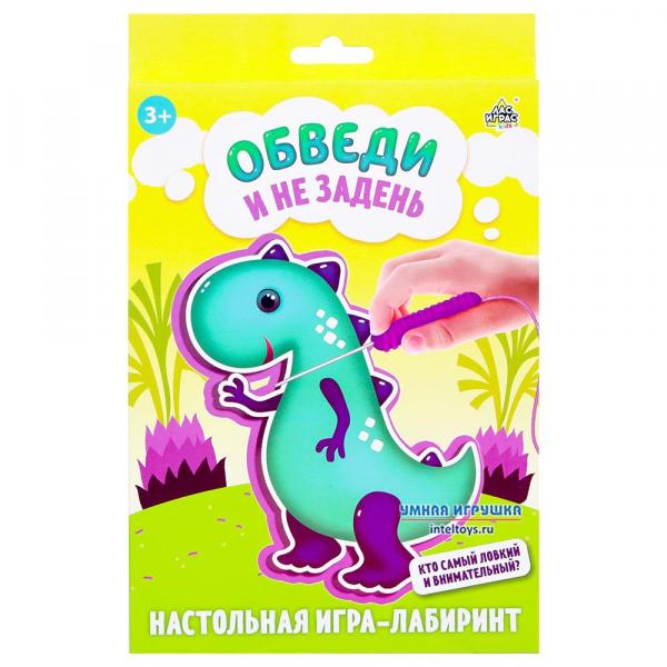 

Настольная игра-лабиринт «Обведи и не задень »