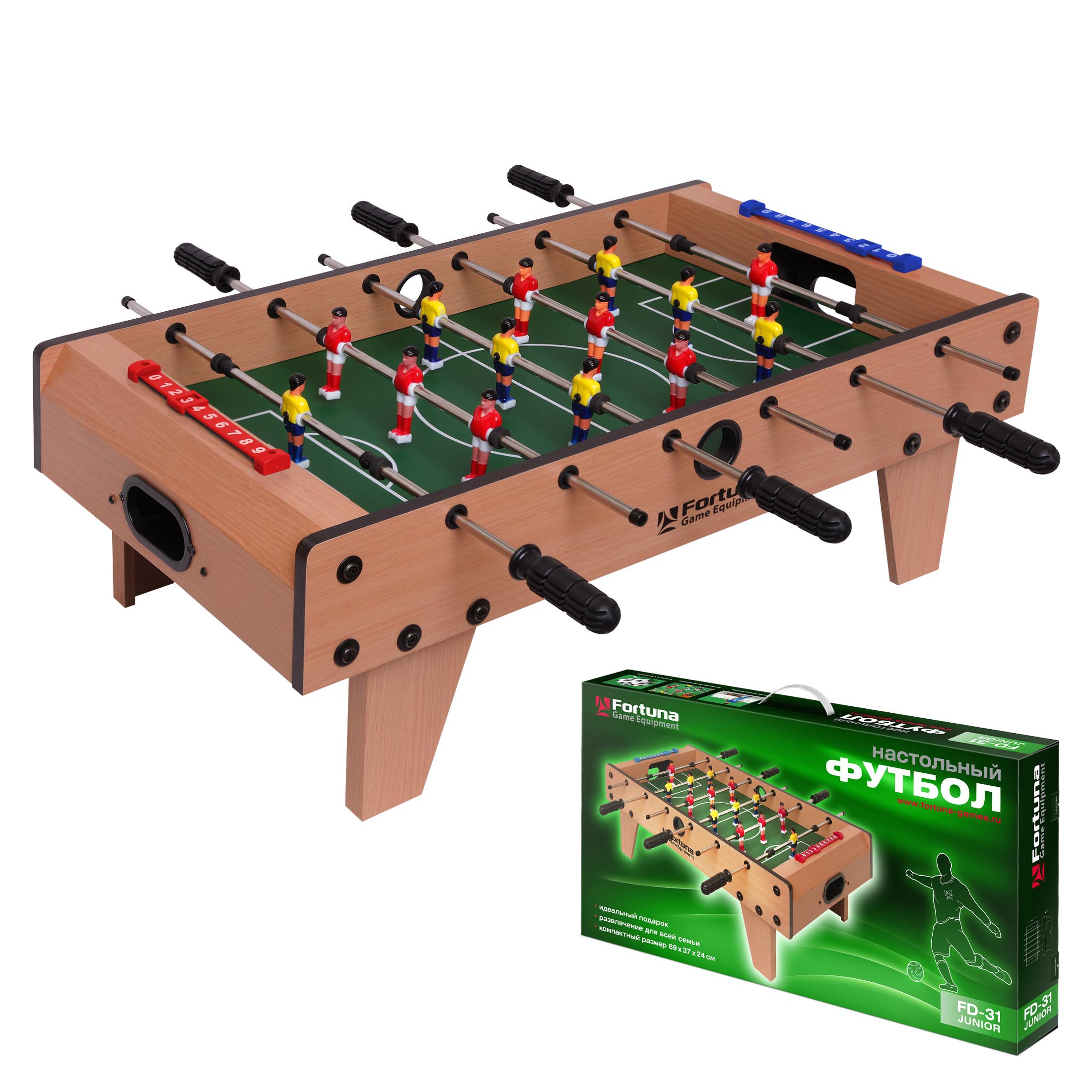 

Футбол / кикер Fortuna Junior FD-31 настольный 69х37х24см