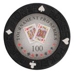 

Фишки для игры в покер Tournament с номиналом 100 (25 шт)