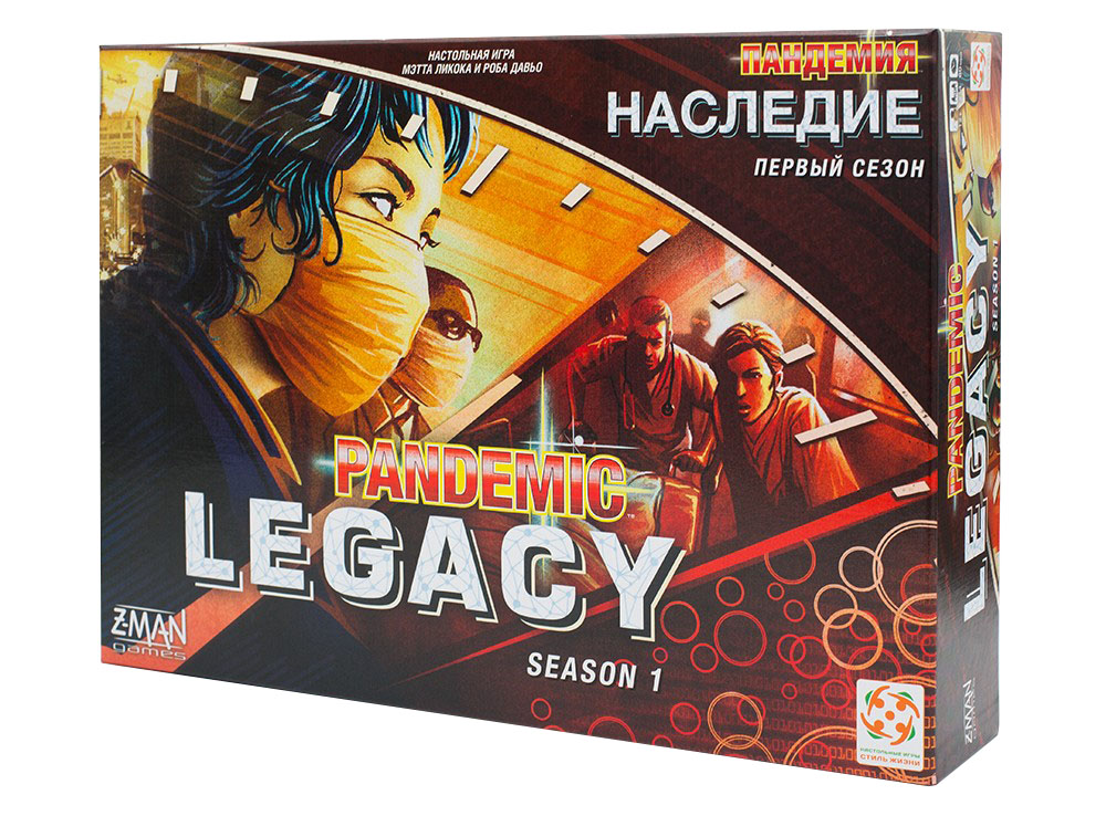 

Пандемия: Наследие (красная коробка) (PANDEMIC LEGACY RU RED)