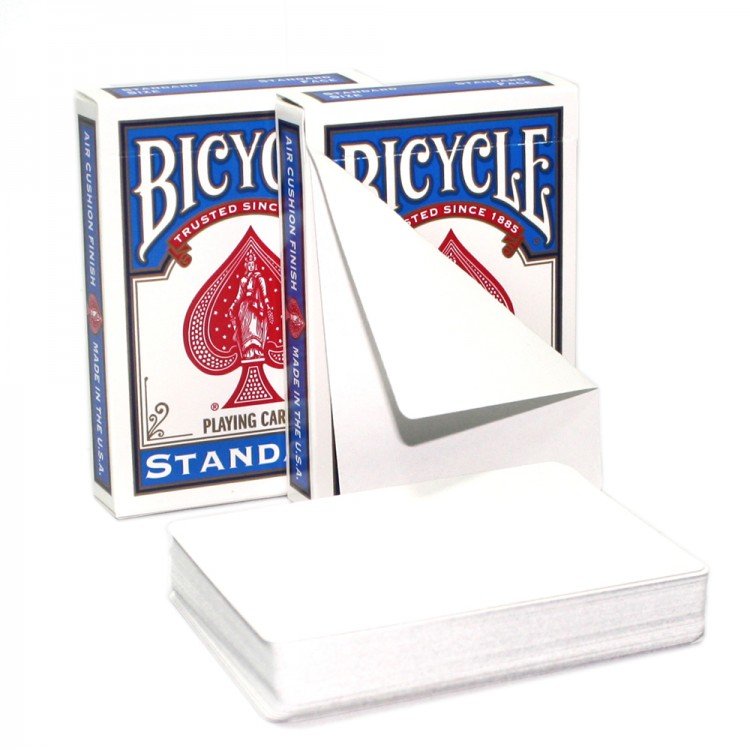 

Карты BICYCLE BLANK CARD BOTH SIDES