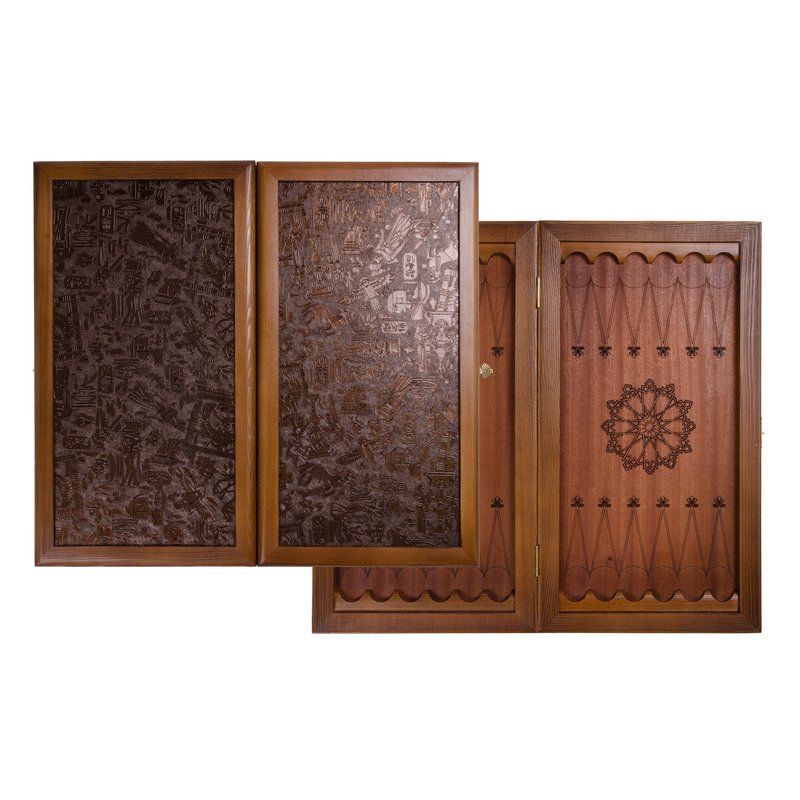 

Нарды кожаные "Египет" средние