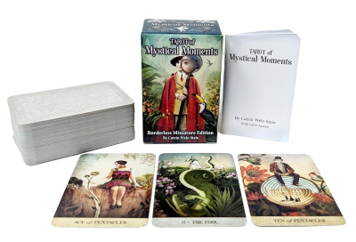 картинка Карты Таро"Tarot of Mystical Moments Borderless Miniature" US Games / Таро мистических моментов Мини магазин Gamesdealer.ru являющийся официальным дистрибьютором в России  картинка Карты Таро"Tarot of Mystical Moments Borderless Miniature" US Games / Таро мистических моментов Мини от магазина Gamesdealer.ru