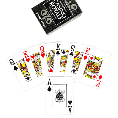 картинка Карты для покера "Casino Royale" 100% пластик от магазина Gamesdealer.ru