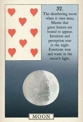 картинка Карты Таро "Blue Bird Lenormand" US Games / Ленорман "Синяя птица" от магазина Gamesdealer.ru