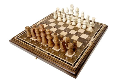 картинка Шахматы + нарды резные "Олимпик 2" 30, Ustyan от магазина Gamesdealer.ru