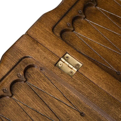 картинка Нарды резные "Орел" с ручкой 50, Haleyan от магазина Gamesdealer.ru