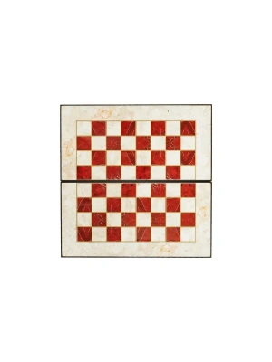 картинка Нарды Красный Мрамор XXL, Турция, Yenigun от магазина Gamesdealer.ru