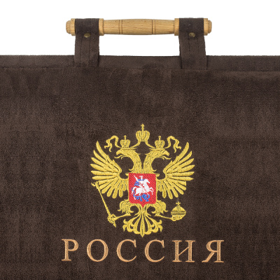 картинка Чехол замшевый "Россия" для больших нард, Haleyan от магазина Gamesdealer.ru