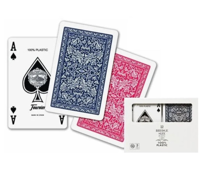 Карты "Fournier № 2525 (4 Standard Index) - Bridge Twin plastik case" Карты "Fournier № 2525 (4 Standard Index) - Bridge Twin plastik case"