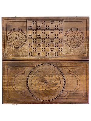 картинка Нарды резные "Бесконечность", Ustyan от магазина Gamesdealer.ru