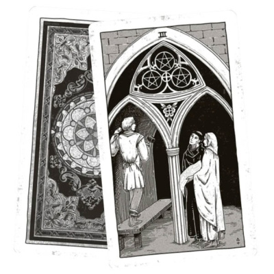 картинка Карты Таро "Black Ritual Tarot" US Games / Черное ритуальное Таро магазин Gamesdealer.ru являющийся официальным дистрибьютором в России  картинка Карты Таро "Black Ritual Tarot" US Games / Черное ритуальное Таро от магазина Gamesdealer.ru