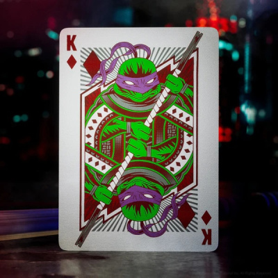 картинка Карты "Theory11 Teenage Mutant Ninja Turtles Playing Cards" от магазина Gamesdealer.ru