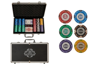 Набор для покера Bullets на 300 фишек
