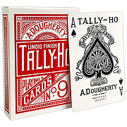 Карты "Tally-Ho Standard Index red Fan"