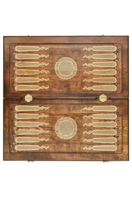 картинка Нарды резные "Орнамент 3", Mkhitaryan от магазина Gamesdealer.ru