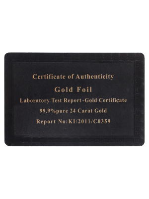 картинка Карты игральные пластиковые золотые с чёрным Череп (54 шт.) от магазина Gamesdealer.ru