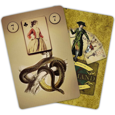 картинка Карты Таро "Lenormand Oracle Cards" Red Feather / Оракул Ленорман от магазина Gamesdealer.ru