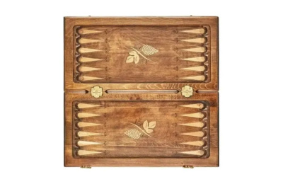 картинка Шахматы + нарды резные "Бесконечность" 50, Mkhitaryan от магазина Gamesdealer.ru