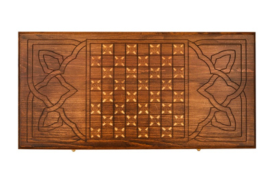 картинка Нарды резные "Орнамент 4" 60, Mkhitaryan от магазина Gamesdealer.ru