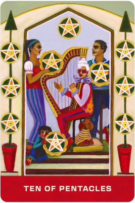 картинка Карты Таро "Tarot of h'arts" US Games / Карты Таро Х'артс от магазина Gamesdealer.ru