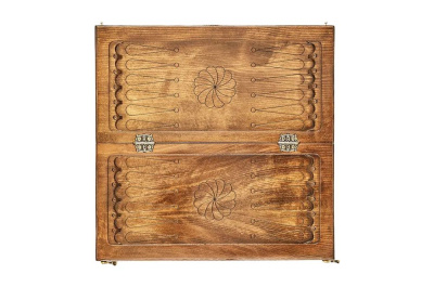 картинка Нарды резные "Шестигранный Узор" 50, Haleyan от магазина Gamesdealer.ru