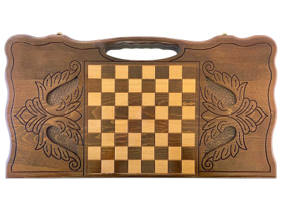 картинка Нарды резные "Георгий Победоносец", Haleyan от магазина Gamesdealer.ru