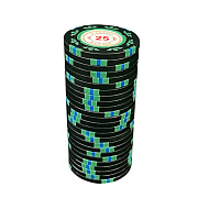 Фишки для игры в покер Casino Royale номиналом 25 (25шт)