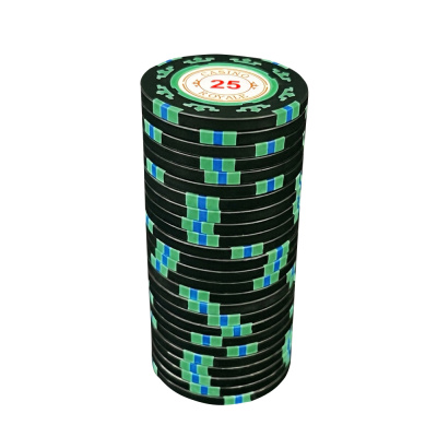 Фишки для игры в покер Casino Royale номиналом 25 (25шт)
