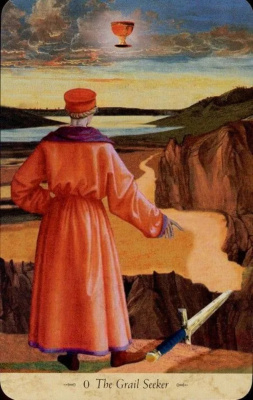 картинка Карты таро "The Grail Tarot a Templar Vision" RED Feather / Грааль Таро от магазина Gamesdealer.ru