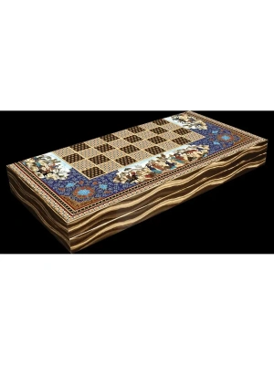 картинка Нарды Элеганс Хатем XXL, Турция, Yenigun от магазина Gamesdealer.ru