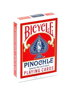 Карты "Bicycle Pinochle Red"