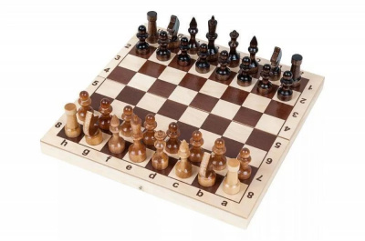 картинка Шахматы "Кировские" малые (Россия, дерево, 29х29х5 см) от магазина Gamesdealer.ru