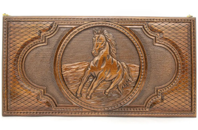 картинка Нарды резные "Лошадь 1", Simonyan от магазина Gamesdealer.ru