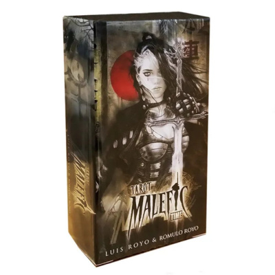 картинка Карты Таро "Fournier Luis Royo Malefic Tarot" Fournier / Колода Времени Малефик от магазина Gamesdealer.ru