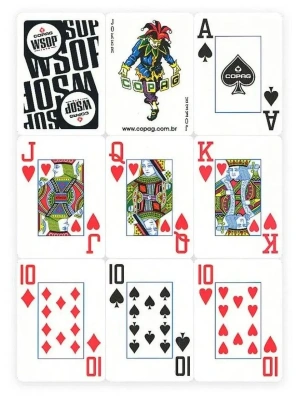 картинка Комплект карт "Copag WSOP Poker Jumbo Index Double deck Red / Black" от магазина Gamesdealer.ru