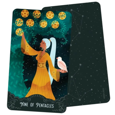 картинка Карты Таро "Star Maiden Tarot Cards" US Games / Звездная Дева Карты Таро от магазина Gamesdealer.ru