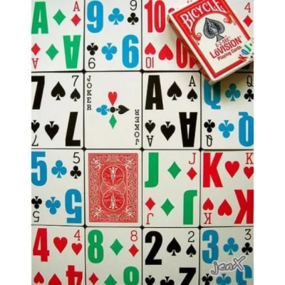 картинка Карты "Bicycle Lovision red" от магазина Gamesdealer.ru