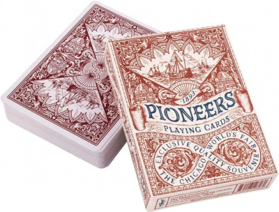 картинка Карты "Ellusionist Pioners red" от магазина Gamesdealer.ru