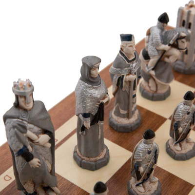 картинка Шахматы "Англия" 56 см маркетри, Madon (деревянные, Польша) от магазина Gamesdealer.ru