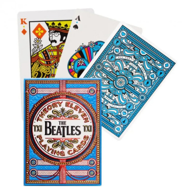 картинка Карты "Theory11 The Beatles Blue" от магазина Gamesdealer.ru