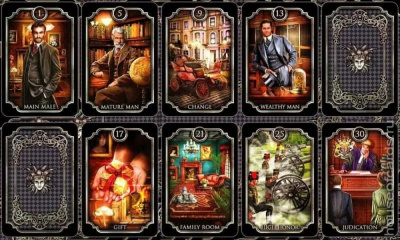 картинка Карты Таро "Fin de Siecle Kipper" US Games / Таро Киппер Чиро Маркетти от магазина Gamesdealer.ru