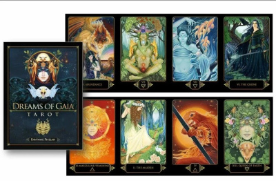картинка Карты Таро "Pocket Dreams of Gaia Tarot" Reprint / Сны Гайи Таро TAROMANIA от магазина Gamesdealer.ru