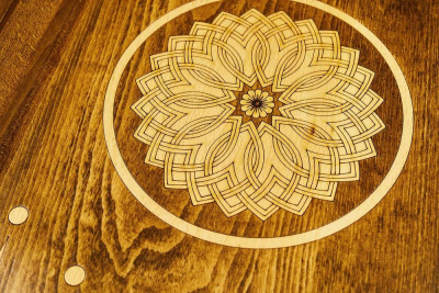 картинка Нарды резные "Орнамент 2", Mirzoyan от магазина Gamesdealer.ru