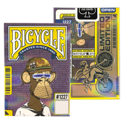 картинка Карты "Bicycle Bored Ape Standard Index" от магазина Gamesdealer.ru