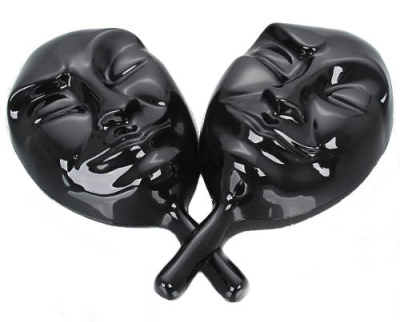 картинка Маска для мафии "Лицемер" черная от магазина Gamesdealer.ru