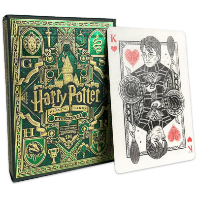 Карты "Theory11 Harry Potter Deck - Green (Slytherin)" Карты "Theory11 Harry Potter Deck - Green (Slytherin)"