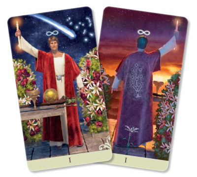 картинка Карты Таро "Filadoro/Corsi/Wheaterstone Vice Versa Tarot Kit" Lo Scarabeo / Двусторонняя Колода + Кн от магазина Gamesdealer.ru