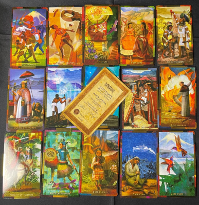 картинка Карты Таро "Alma Latina Tarot", Tarotmania / Альма Латиноамериканское Таро от магазина Gamesdealer.ru